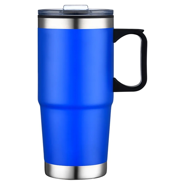 24 oz Silver Bottom Travel Mug... from ASI 31517 Admart Products