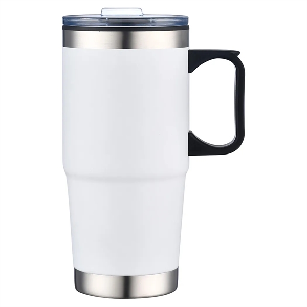 24 oz Silver Bottom Travel Mug... from ASI 31517 Admart Products
