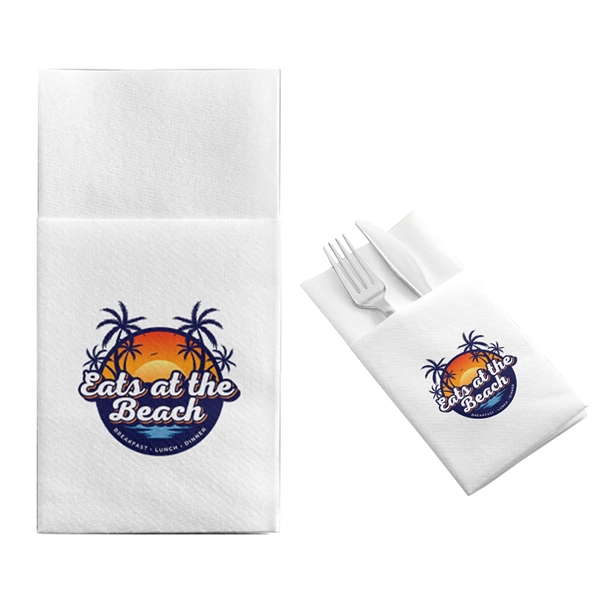 Full Color Pocket Dinner Napkin... from ASI 30208 A P Specialties / AP Specialties