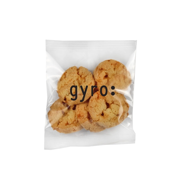 Promo snack bag with butter crunch cookies (1 oz).... from ASI 71685 Midnite Snax®