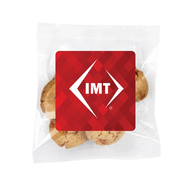 Promo snack bag with butter crunch cookies (2 oz).... from ASI 71685 Midnite Snax®