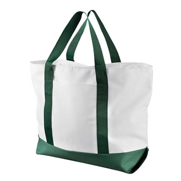 Liberty Bags Bay View giant zippered boat tote with a contrasting... from ASI 34063 alphabroder
