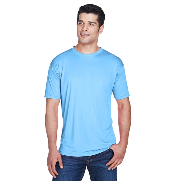 UltraClub men's Cool & Dry Sport performance interlock T-shirt.... from ASI 34063 alphabroder