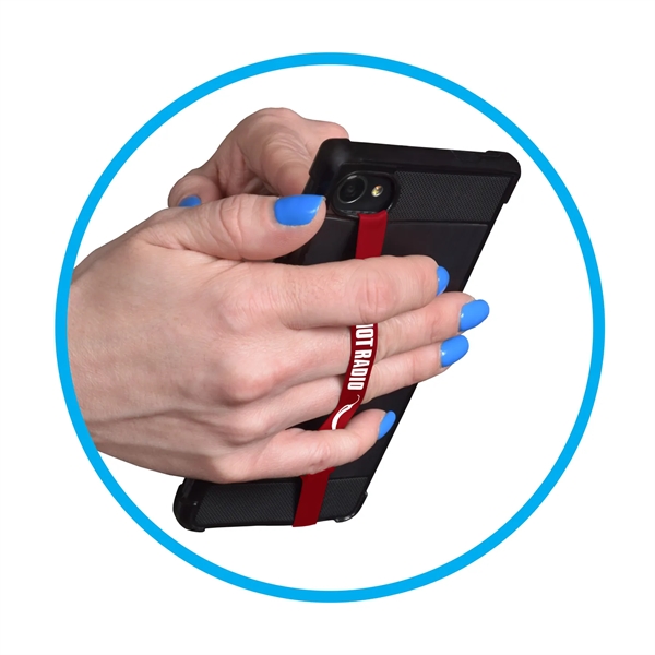 The durable elastic silicone strap securely fits all major cell phone... from ASI 93987 Martini-Vispak Inc.