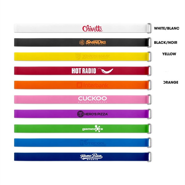 The durable elastic silicone strap securely fits all major cell phone... from ASI 93987 Martini-Vispak Inc.