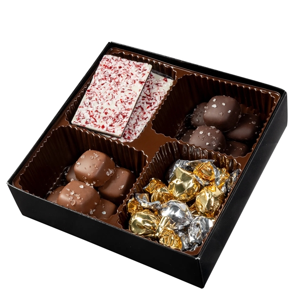 4 Delight Gift Box - Holiday Confections... from ASI 44900 NC Custom (CI/Lanco) / Lanco