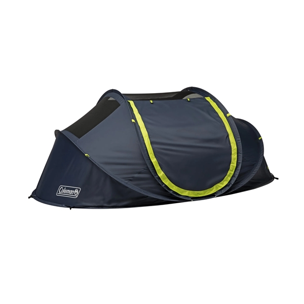 The 4-Person Pop-Up Tent with Dark Room™ Technology blocks 90% of... from ASI 45647 Coleman Co Inc