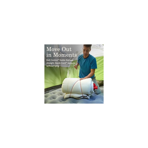 Flatlands™ Big & Tall Sleeping Bag is constructed with a recycled... from ASI 45647 Coleman Co Inc