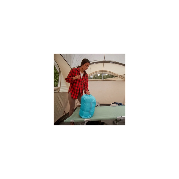 Flatlands™ cold-weather sleeping bags are made with 100% post-consumer-recycled polyester in... from ASI 45647 Coleman Co Inc