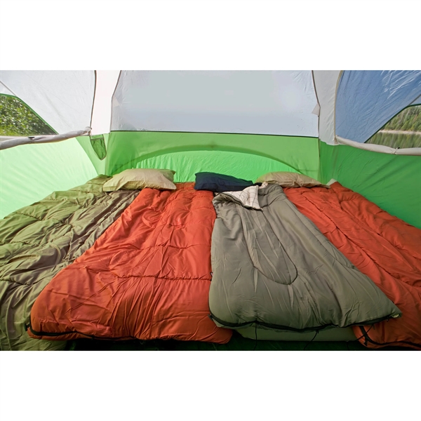 The 6-Person Evanston™ Dome Camping Tent includes a separate full-floor screen... from ASI 45647 Coleman Co Inc