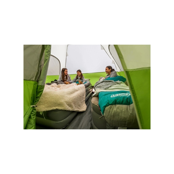 The 6-Person Evanston™ Dome Camping Tent includes a separate full-floor screen... from ASI 45647 Coleman Co Inc