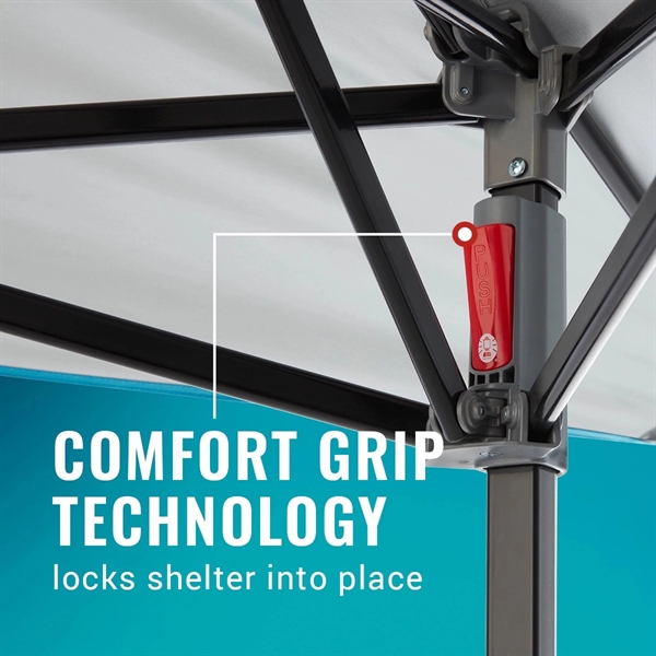 OneSource 10 x 10 Canopy Shelter Tent with LED Lighting &... from ASI 45647 Coleman Co Inc