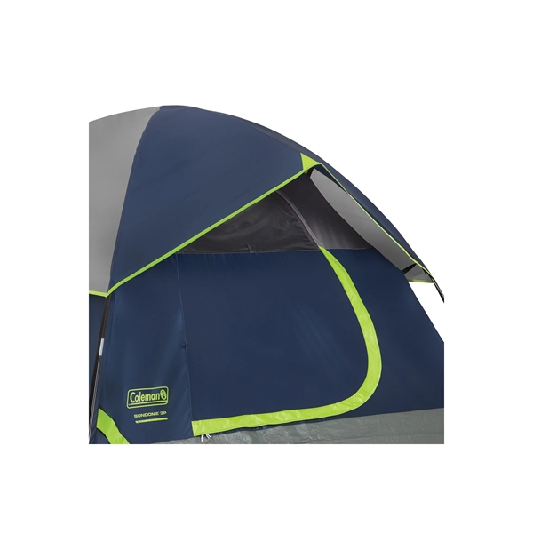 The 4-Person Sundome® Dome Camping Tent. Large windows and a ground... from ASI 45647 Coleman Co Inc