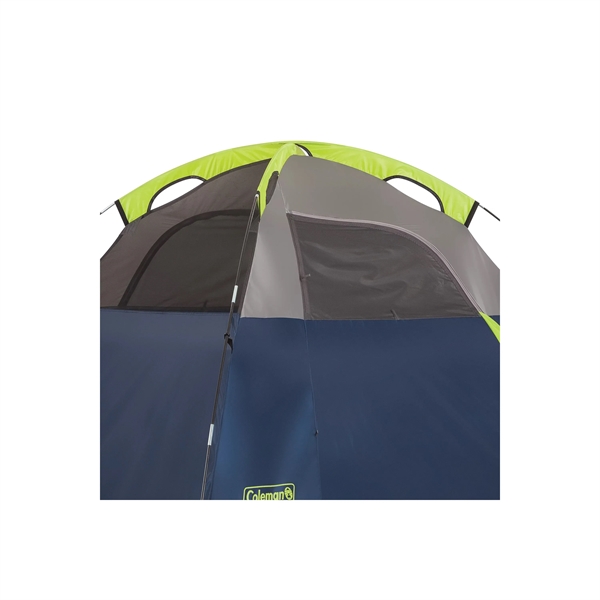 The 4-Person Sundome® Dome Camping Tent. Large windows and a ground... from ASI 45647 Coleman Co Inc
