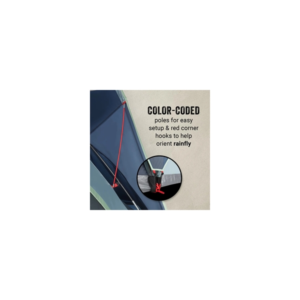 Skydome XL  Dome 8-Person Tent. This tent's WeatherTec™ system prevents... from ASI 45647 Coleman Co Inc