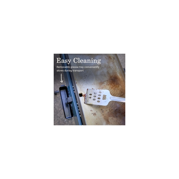 The RoadTrip Griddle XL features a smooth 24-inch cooking surface with... from ASI 45647 Coleman Co Inc