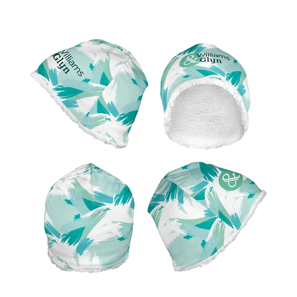 Stay warm in our winter beanie with sherpa lining.... from ASI 93987 Martini-Vispak Inc.