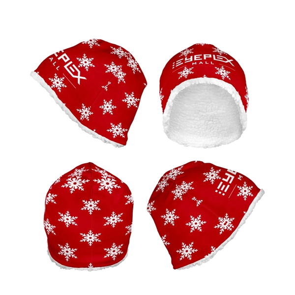 Stay warm in our winter beanie with sherpa lining.... from ASI 93987 Martini-Vispak Inc.