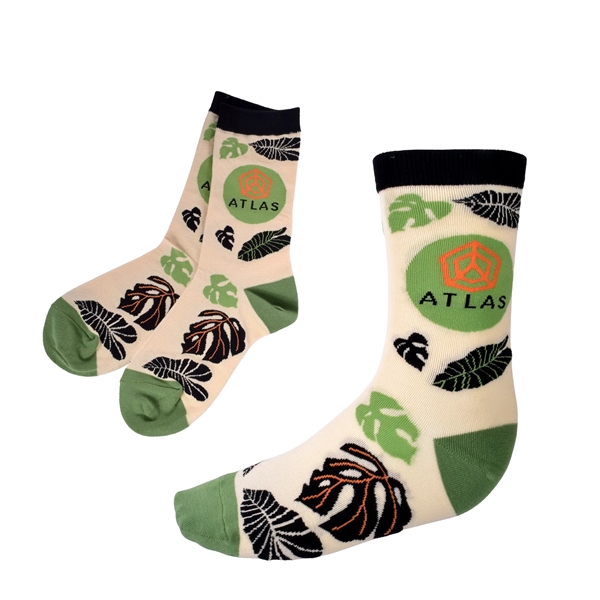 Knitted Jacquard Socks are made from 100% cotton. Unisex adult size... from ASI 93987 Martini-Vispak Inc.