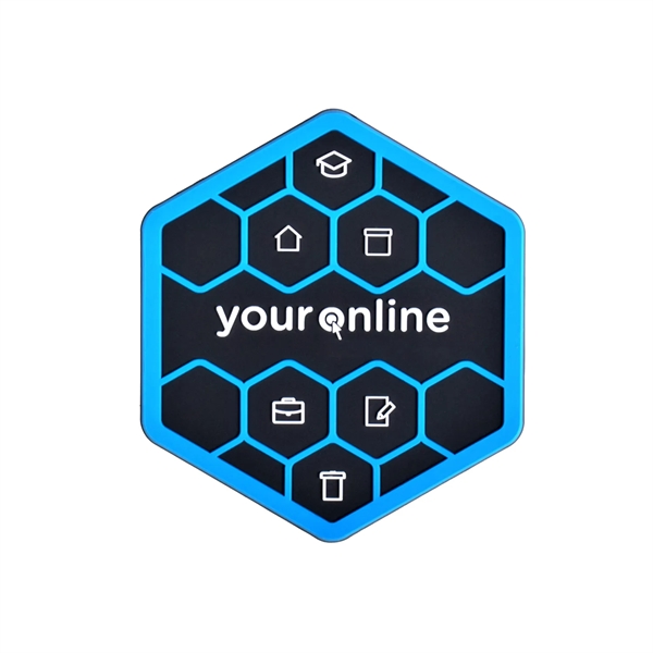 PVC coasters, 4mm thick with up to 5 colors.... from ASI 93987 Martini-Vispak Inc.