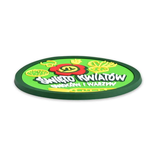 PVC coasters, 4mm thick with up to 5 colors.... from ASI 93987 Martini-Vispak Inc.