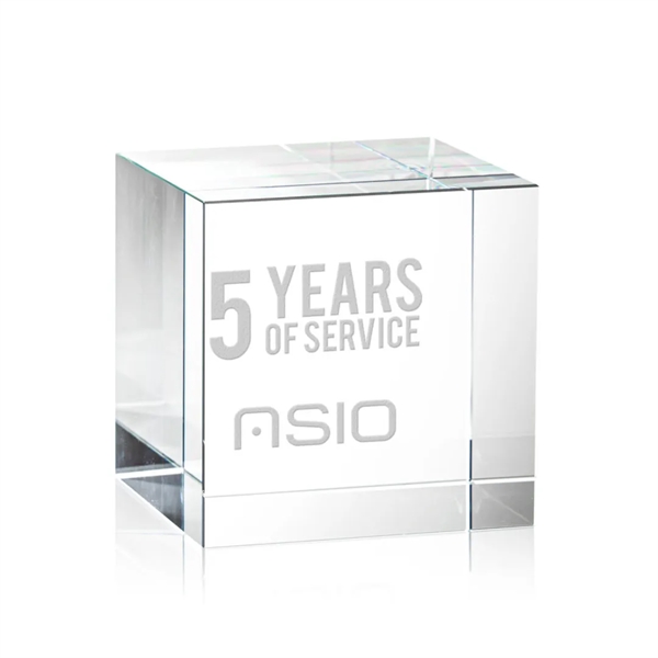 An elegantly, polished cube in pure Optical Crystal. A lovely award,... from ASI 84592 St Regis Group / St Regis