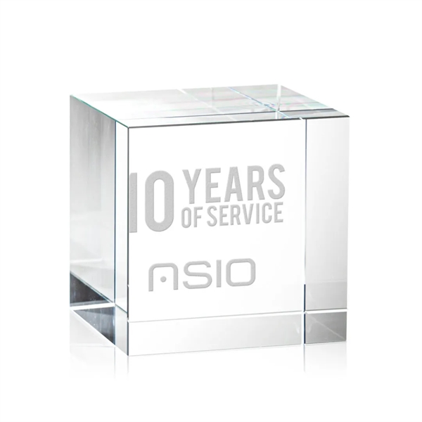 An elegantly, polished cube in pure Optical Crystal. A lovely award,... from ASI 84592 St Regis Group / St Regis