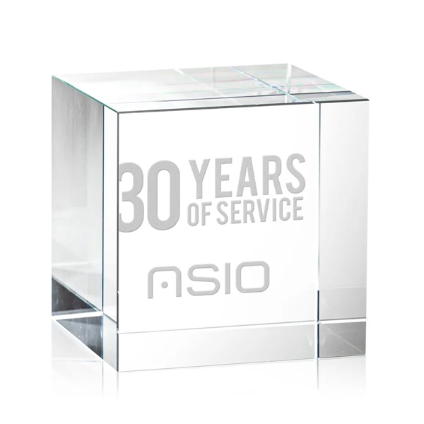 An elegantly, polished cube in pure Optical Crystal. A lovely award,... from ASI 84592 St Regis Group / St Regis