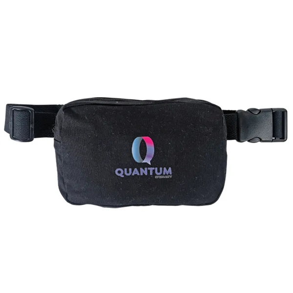 Black Canvas CrossBody Pack, 5"H x 8"W x 2.5" Full Side... from ASI 67557 LimeLight Ent / Limelight USA