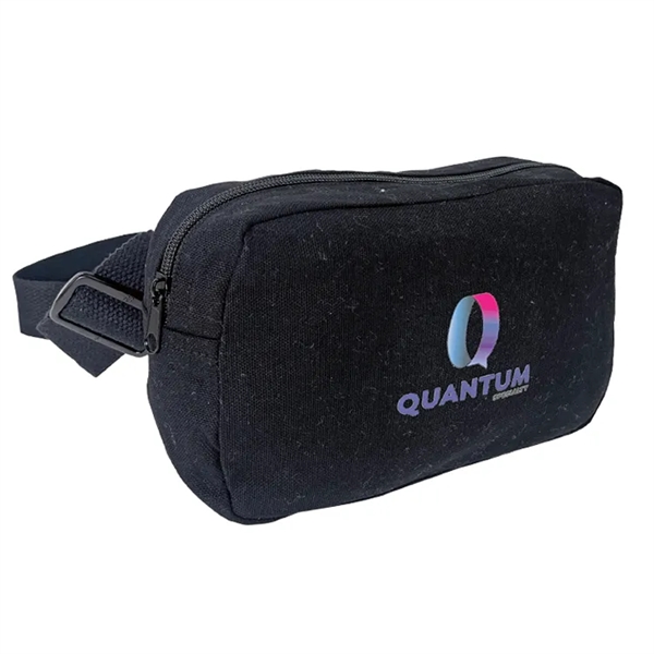 Black Canvas CrossBody Pack, 5"H x 8"W x 2.5" Full Side... from ASI 67557 LimeLight Ent / Limelight USA