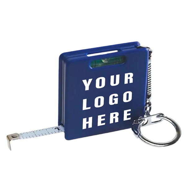 Keychain with square tape measure with standard and metric calibration.... from ASI 31260 AdCapitol