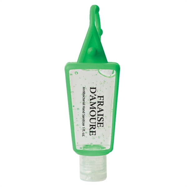 1 oz. Hand Sanitizer in Silicone Holder.  Lightly Scented. ... from ASI 61125 Hit Promotional Products / Hit®