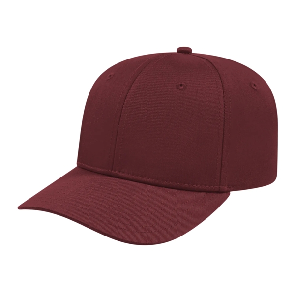 Mid profile structured cotton and polyester cap with adjustable snapback closure.... from ASI 43792 Cap America Inc