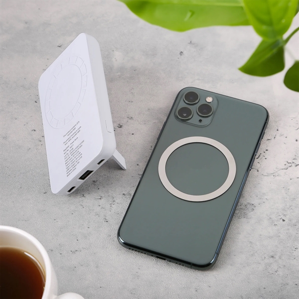 5000mAh wireless power bank with USB and USB-C outputs. Charge devices... from ASI 61966 HPG / OrigAudio HPG Gold