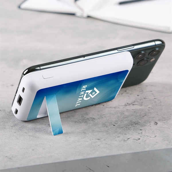 5000mAh wireless power bank with USB and USB-C outputs. Charge devices... from ASI 61966 HPG / OrigAudio HPG Gold