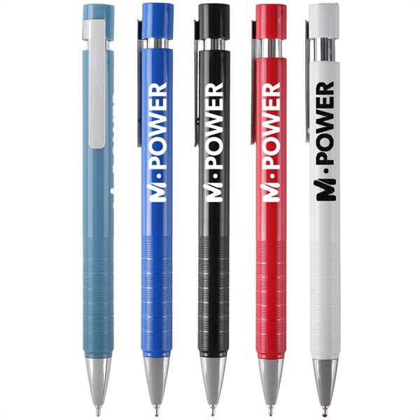 A sleek design pen with a grooved grip, smooth hybrid ink,... from ASI 61966 HPG / Hub Pen