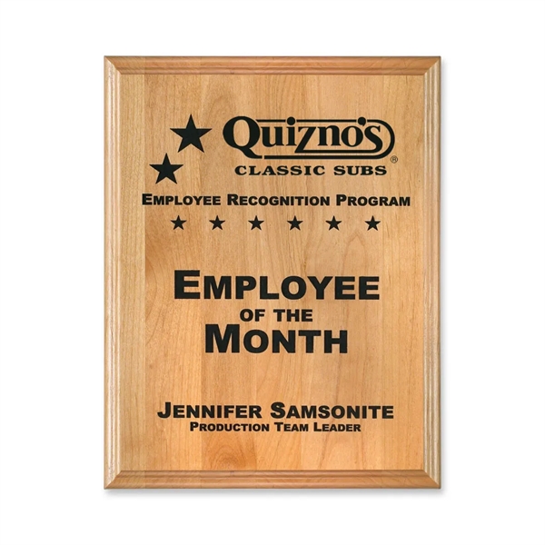 Genuine red alder wall plaque.... from ASI 84592 St Regis Group / St Regis