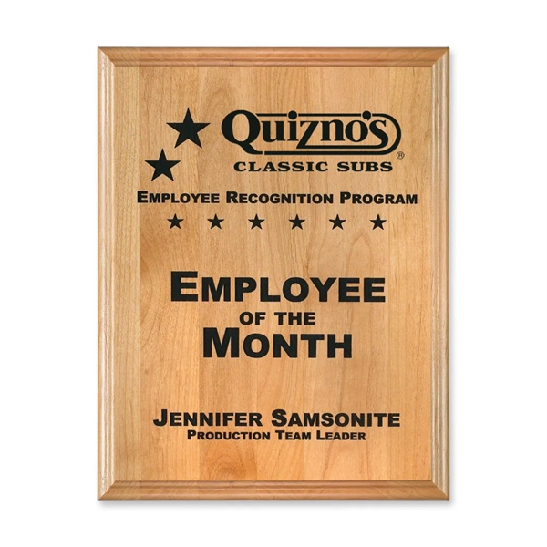 Genuine red alder wall plaque.... from ASI 84592 St Regis Group / St Regis