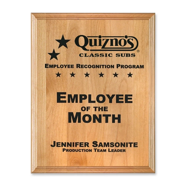 Genuine red alder wall plaque.... from ASI 84592 St Regis Group / St Regis