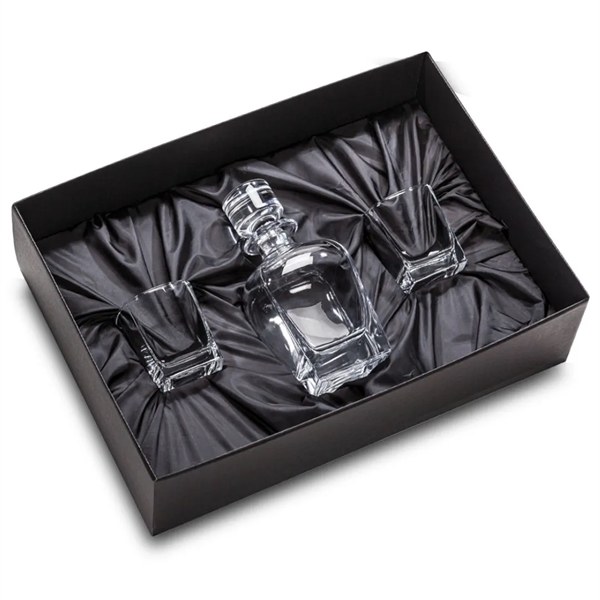 Unwind in style with our exquisite Monterey Decanter & 2 On-the-Rocks... from ASI 84592 St Regis Group