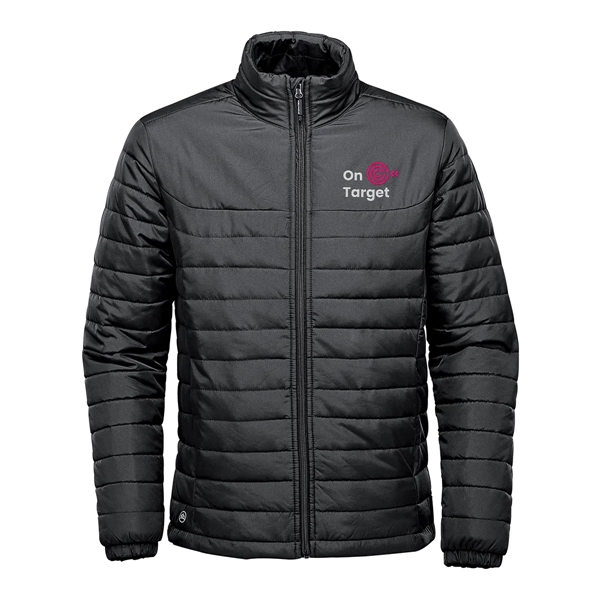 Quilted jacket with a water-repellent finish, quilted body, internal full-length storm... from ASI 61125 Hit Promotional Products / Hit®