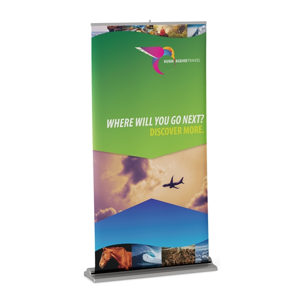 36" Lifetime Full Color Retractable Banner Stand... from ASI 54322 FireSprint Printing / FireSprint Line