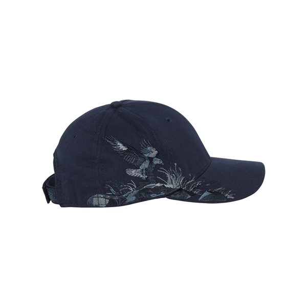 Structured, six-panel cap with eagle design. Blank.... from ASI 84358 S&S Activewear