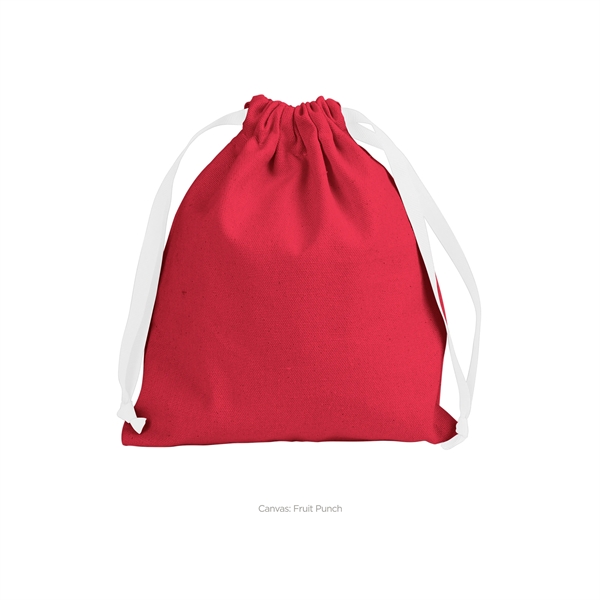 Simple large, flat canvas Goodie Four Shoes gift bag with a... from ASI 74710 Numo