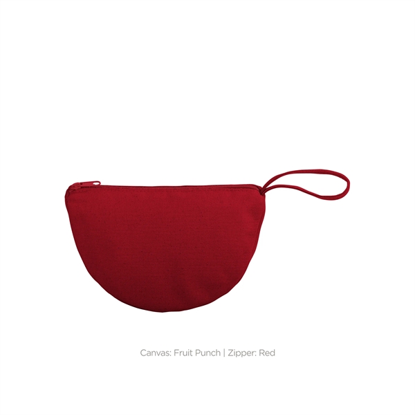 8.5" x 5.5" x 3.5" wedge-shaped natural, colored or denim canvas... from ASI 74710 Numo