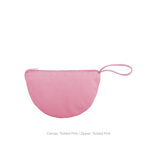 8.5" x 5.5" x 3.5" wedge-shaped natural, colored or denim canvas... from ASI 74710 Numo