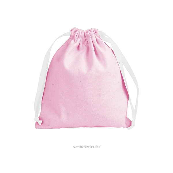 Simple large, flat canvas Goodie Four Shoes gift bag with a... from ASI 74710 Numo