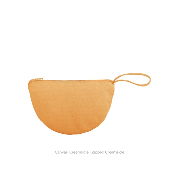 8.5" x 5.5" x 3.5" wedge-shaped natural, colored or denim canvas... from ASI 74710 Numo