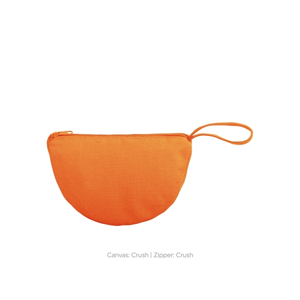 8.5" x 5.5" x 3.5" wedge-shaped natural, colored or denim canvas... from ASI 74710 Numo