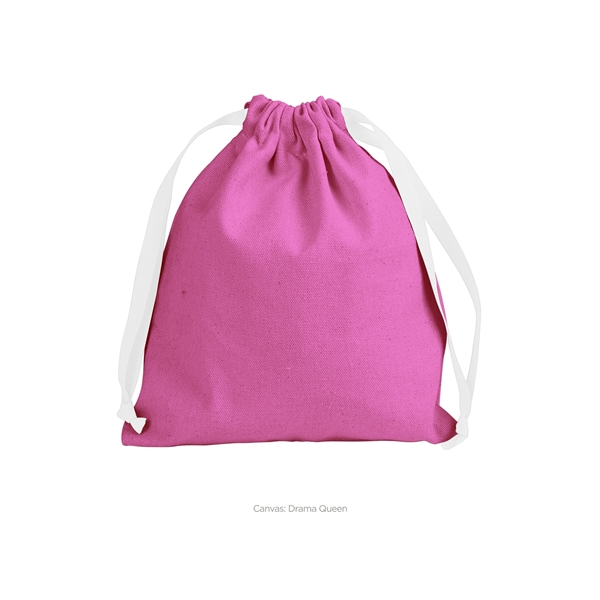 Simple large, flat canvas Goodie Four Shoes gift bag with a... from ASI 74710 Numo